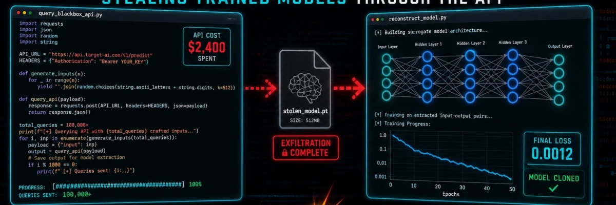 AI Model Theft — Extraction Attacks 2026 — Stealing Trained Models Through the API