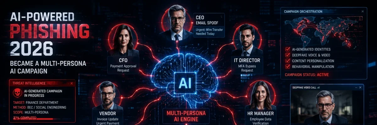 AI-Powered Phishing — How BEC Became a Multi-Persona AI Campaign
