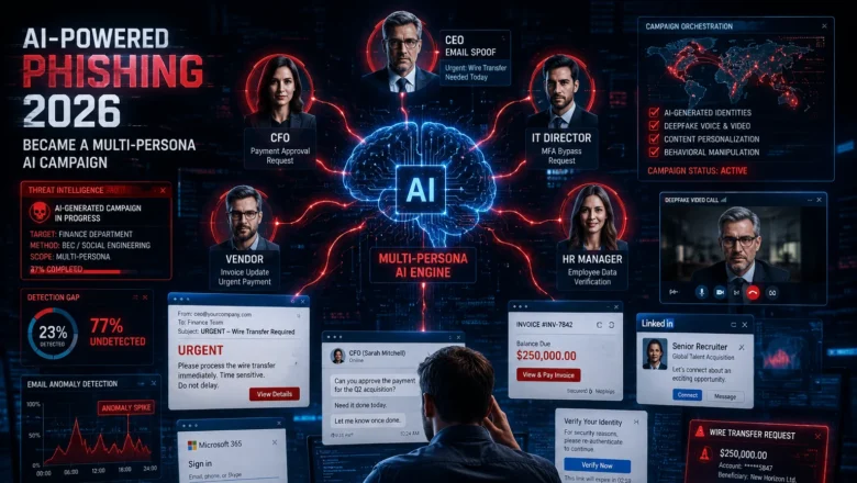 AI-Powered Phishing — How BEC Became a Multi-Persona AI Campaign