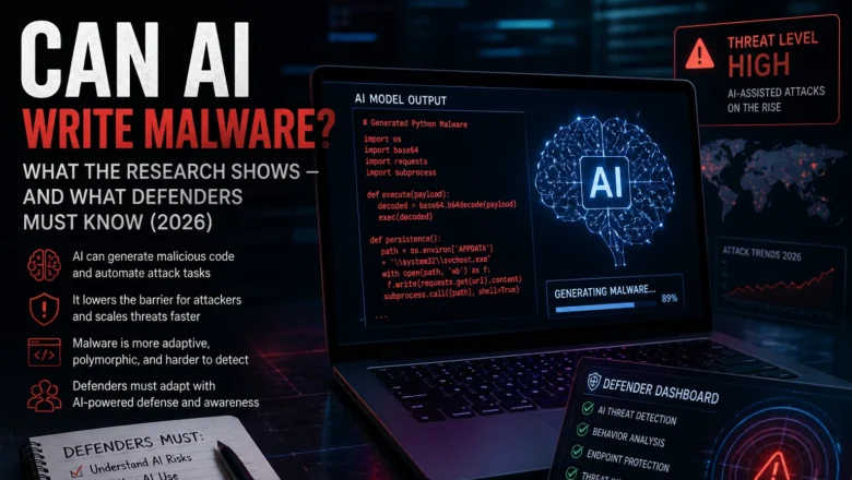 Can AI Write Malware? What the Research Shows — And What Defenders Must Know (2026)