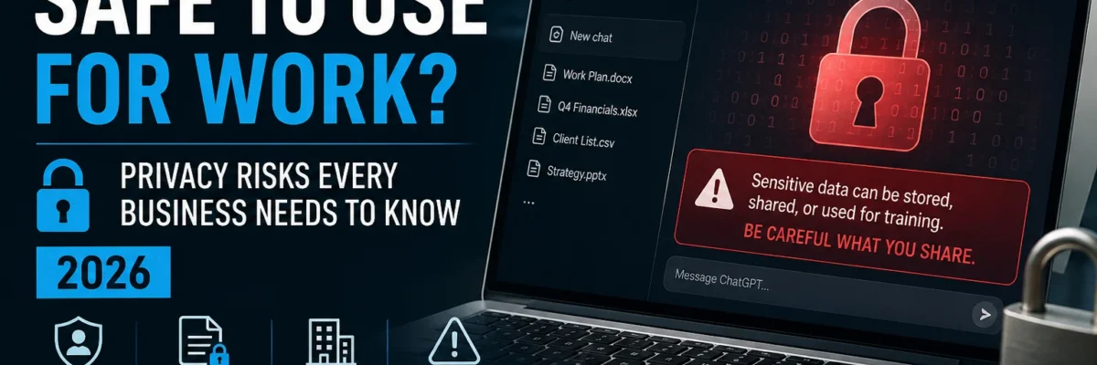 Is ChatGPT Safe for Work? Privacy Risks Every Business Needs to Know 2026