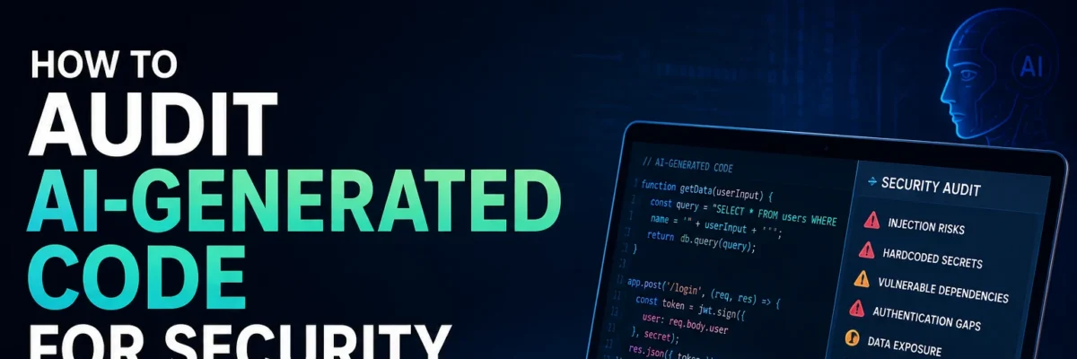 How to Audit AI-Generated Code for Security — Complete Checklist
