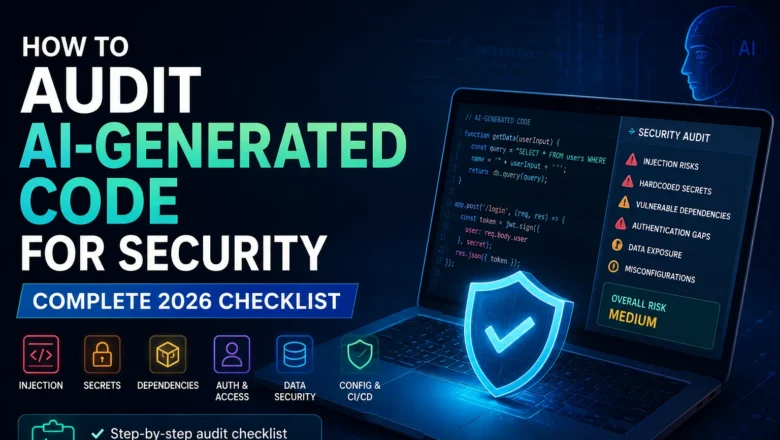 How to Audit AI-Generated Code for Security — Complete Checklist