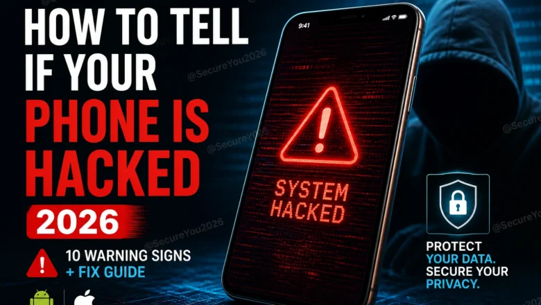 How to Tell If Your Phone Is Hacked 2026 — 10 Warning Signs + Fix Guide