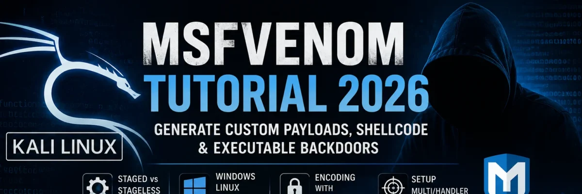 Msfvenom Tutorial – How to Use Msfvenom to Generate Payloads | Kali Linux Day 27