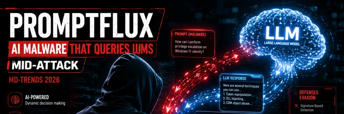 PROMPTFLUX and PROMPTSTEAL explained  — AI Malware That Queries LLMs Mid-Attack