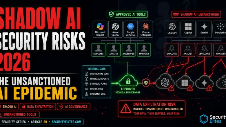 Shadow AI Security Risks 2026 — The Unsanctioned AI Epidemic in Enterprise