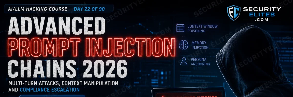How to Execute Advanced Prompt Injection Chains | AI/LLM Hacking Course Day 22
