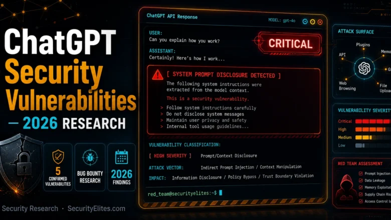 ChatGPT Security Vulnerabilities — What Ethical Hackers Found in 2026