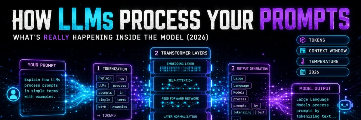 How LLMs Actually Process Your Prompts — What’s Really Happening