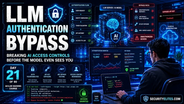 How to Test for LLM Authentication Bypass — Complete Attack Guide | Day 21