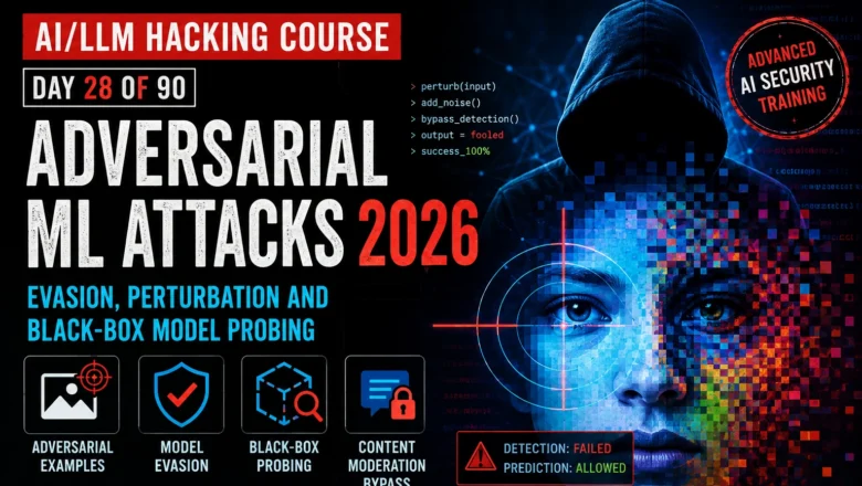 How to Perform Adversarial ML Attacks Testing in 2026 | AI LLM Hacking Course Day 28 of 90