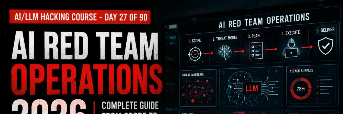 How to Run a Complete AI Red Team Operations Engagement | AI LLM Hacking Course Day 27 of 90