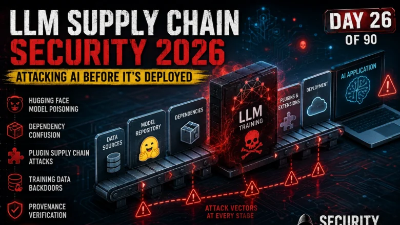 How to Assess LLM Supply Chain Security in 2026 — Complete Attack Guide | AI LLM Hacking Course Day 26
