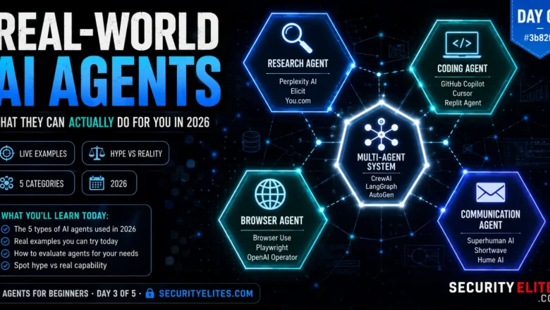 Real World AI Agents — What They Can Actually Do for You in 2026 | AI Agents Course Day 3 of 5