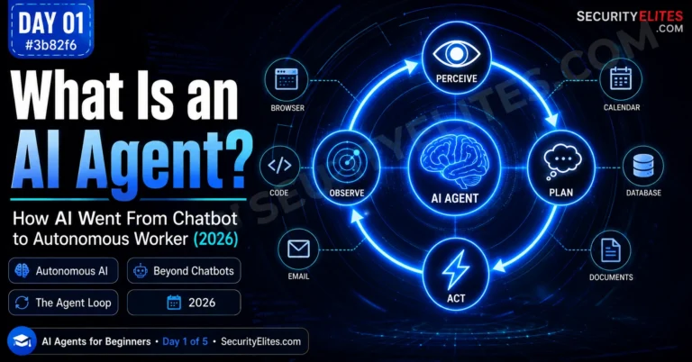 What Is an AI Agent? Turning Chatbots Into Autonomous Workers | Build AI Agents Day 1 of Day 5