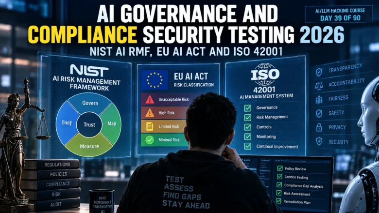 How to Assess AI Governance and Compliance in 2026 | AI LLM Hacking Course Day 39 of 90