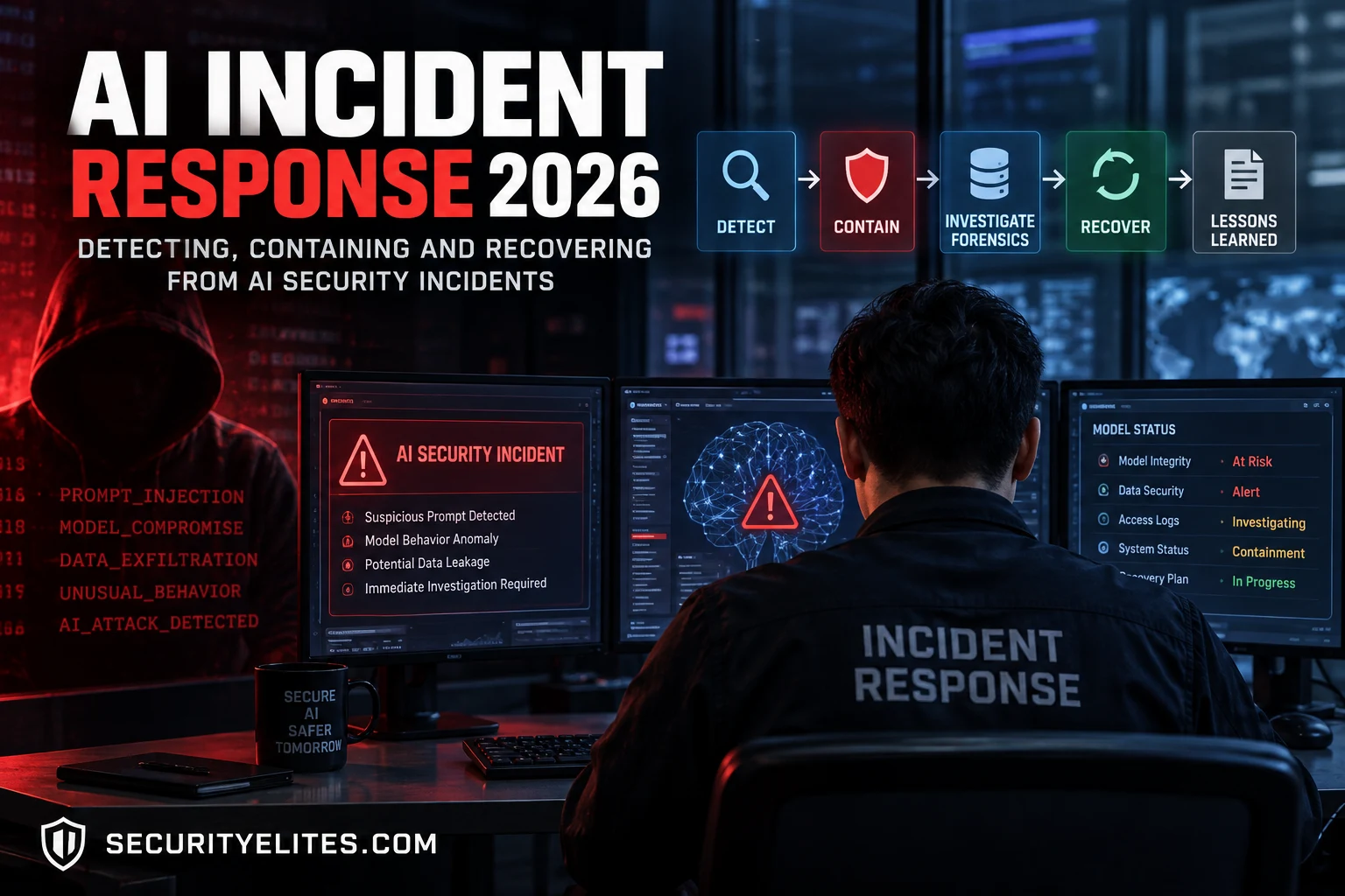 ai incident response 2026 detecting containing recovering image How to Respond to an AI Incident in 2026 | AI LLM Hacking Course Day 40 of 90