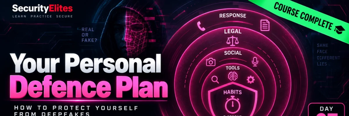 How to Protect Yourself From Deepfakes — Real 2026 Plan | Deepfake Detection for Beginners — Day 7 of 7