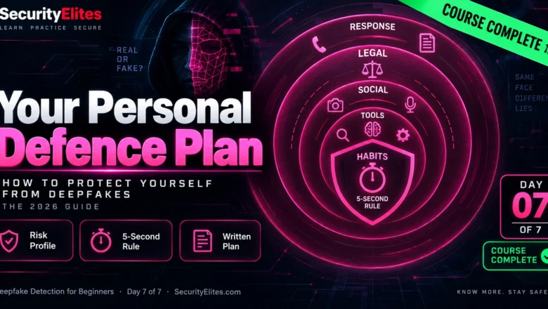 How to Protect Yourself From Deepfakes — Real 2026 Plan | Deepfake Detection for Beginners — Day 7 of 7