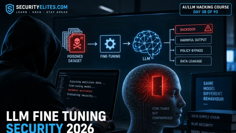 How to Assess LLM Fine Tuning Security in 2026 – Dataset Poisoning, Training Attacks and Fine-Tune Vulnerabilities | AI LLM Hacking Course Day 38 of 90