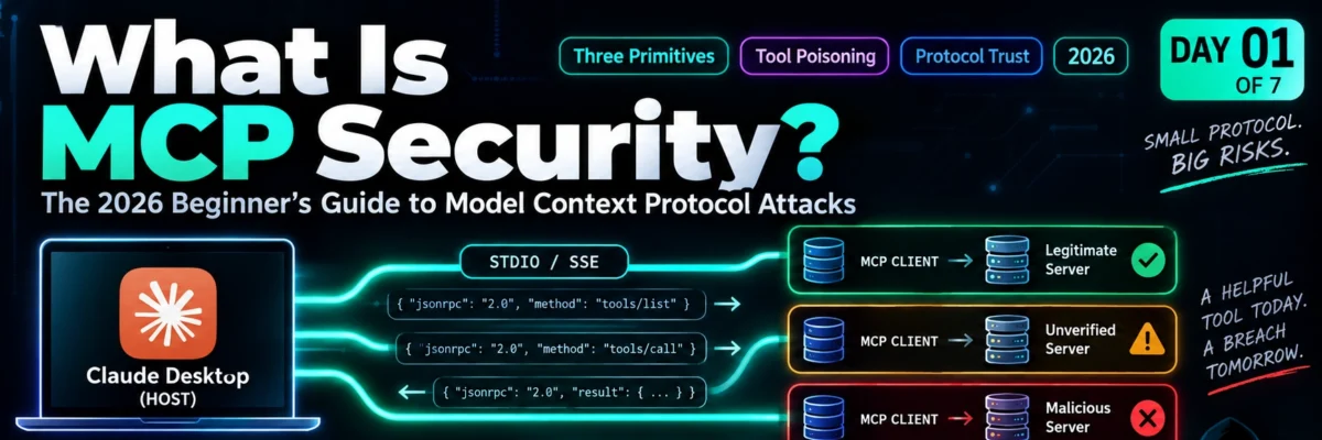 What Is MCP Security — Real 2026 Beginner Complete Guide | MCP Security — Day 1 of 7