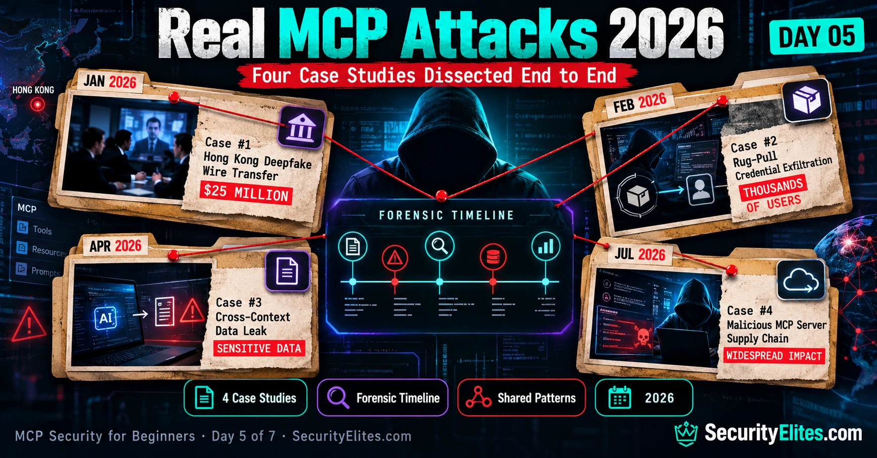 real mcp attacks 2026 four case studies securityelites image Real MCP Attacks 2026 — Four Case Studies Dissected End to End | MCP Security Day 5 of 7
